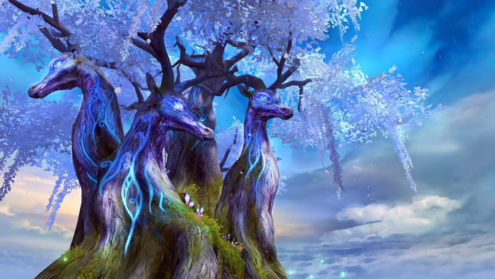 The World Tree over the Western Continent